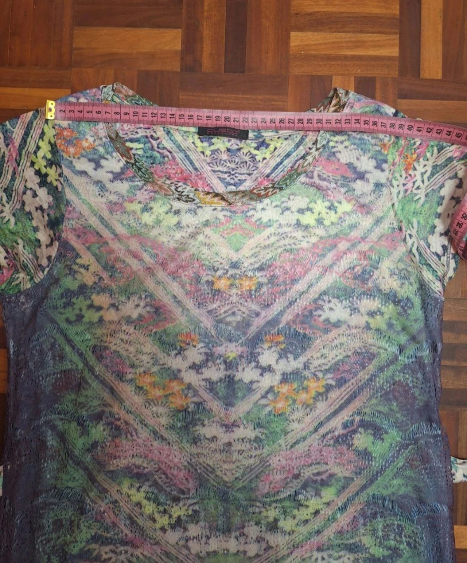 Custo Barcelona Dress XL 42 Multicolor | Printed | Summer – photo 3
